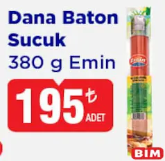 EMİN DANA BATON SUCUK 380 G